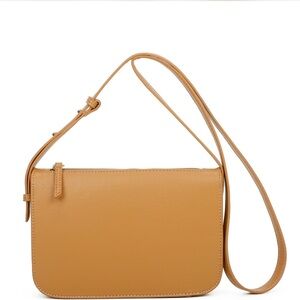 AMPERE Crossbody Bag Vegan leather. 
RFID lining to protect your CC & ID